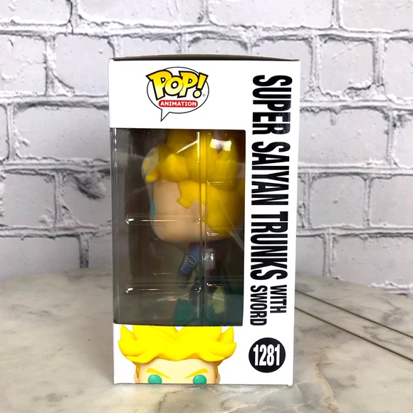 Funko Pop Dragon Ball Super Super Saiyan Trunks With Sword #1281 Vinyl Figure - Picture 3 of 7
